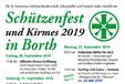 Plakat Schützenfest 2019