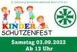 Plakat Kinderschützenfest 2022