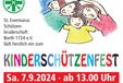 Plakat Kinderschützenfest 2024