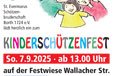 Plakat Kinderschützenfest 2025