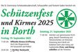 Plakat Schützenfest 2025