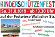 Plakat Kinderschützenfest 2019