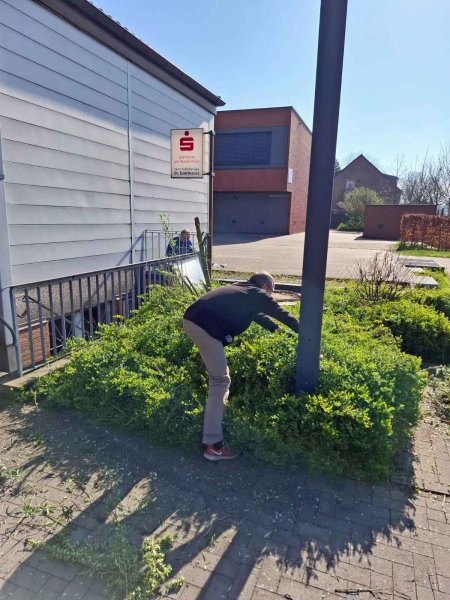 Frühjahrsputz auf dem Schießstand