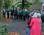 Marienandacht am neuen Standort der Schutzmantelmadonna