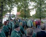 Marienandacht am neuen Standort der Schutzmantelmadonna